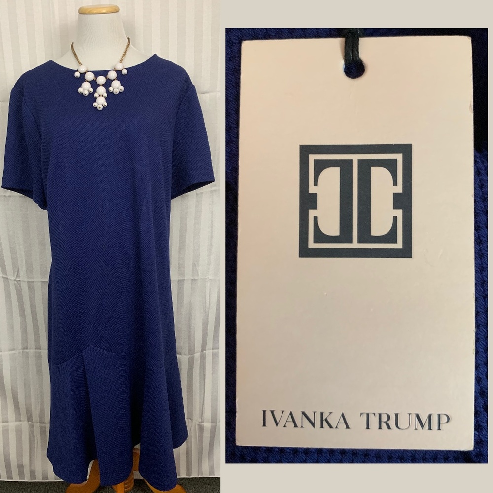 Ivanka Trump Blue Dress